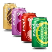 Poppi Prebiotic Soda, Classics Variety Pack, 12 oz, 12 Pack Cans