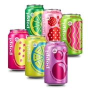 Poppi Prebiotic Soda, Party Starters Variety Pack, 12 oz, 12 Pack Cans