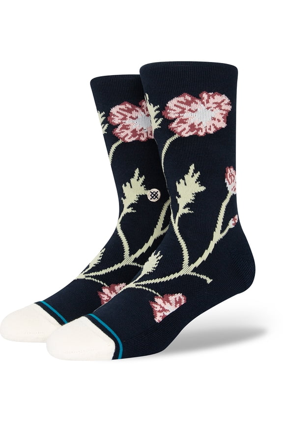 Poppie Crew Socks [Navy]