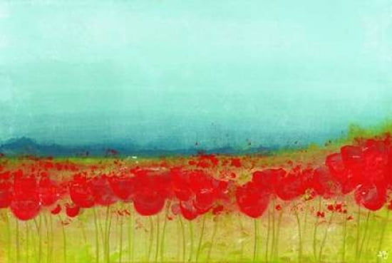 Poppies Canvas Art - Amber Berninger (20 x 28)