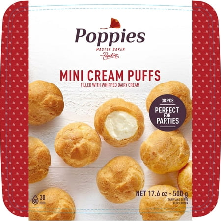 Poppies Mini Cream Puffs 17.6oz