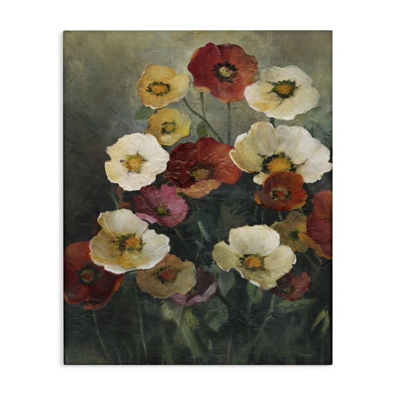 Stupell Industries Poppies at Dawn Painting Canvas Wall Art, design by Carol Robinson, 40 x 30