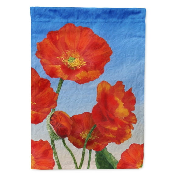 Poppies by Sinead Jones House Flag