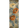 thumbnail image 1 of Poppies de Bleu II Poster Print by Lanie Loreth, 1 of 2