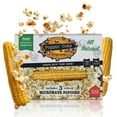 thumbnail image 1 of Poppin Cobs Microwave Popcorn DMF15 on the Cob (10 PK) (Original) Whole Popcorn Kernels, Individually Wrapped Healthy Pop Corn on the Cob with Bags, Gluten Free Fun Snack Perfect for Movie Nights, 1 of 3