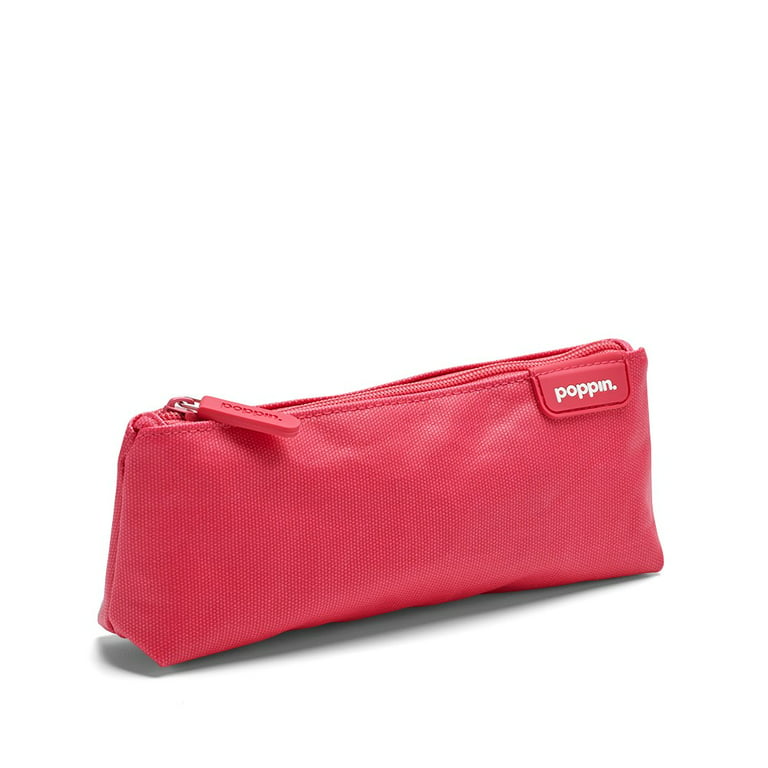 Flat Pencil Pouch Red Classic
