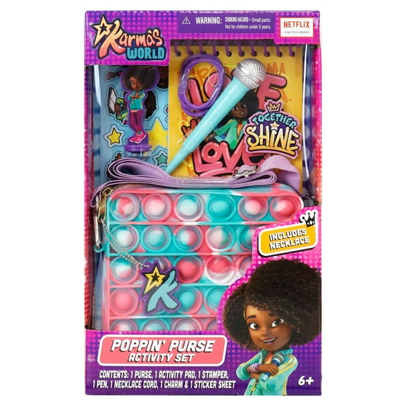Poppin Purse Activity Set: Karma's World - Popping Sensory Fun, Ages 6+
