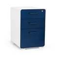 thumbnail image 1 of Poppin White Stow 3-Drawer Vertical File Cabinet With Lock, 1 of 5