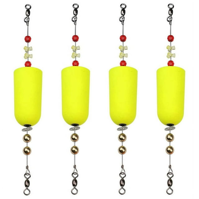Popping Corks for Saltwater Freshwater Fishing Popper Redfish Yellow
