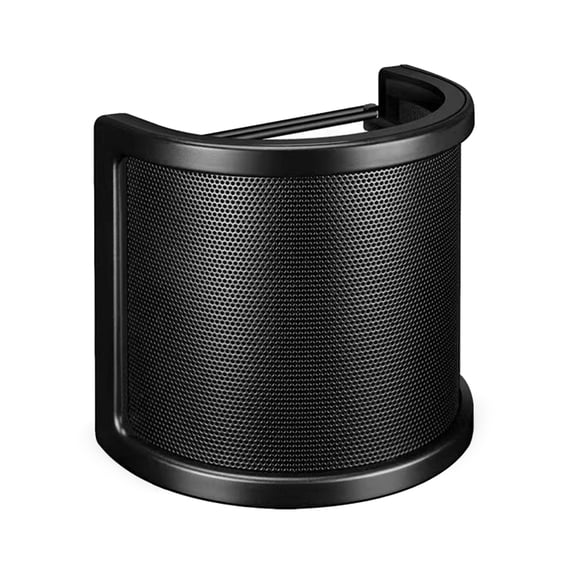 Popping Filter Double Layers Metal Meshing Layer Microphone Windscreen Covers Handheld Micrphone Shield Microphone Accessories