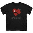 thumbnail image 1 of Popping The Question - Short Sleeve Youth 18-1 T-Shirt, Black - Small, 1 of 1