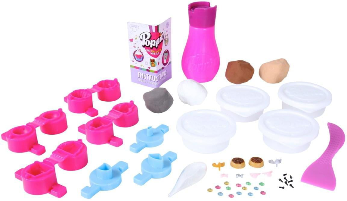 Poppit Starter Pack for Girls or Boys, Mini Cupcakes 1.0 Kit