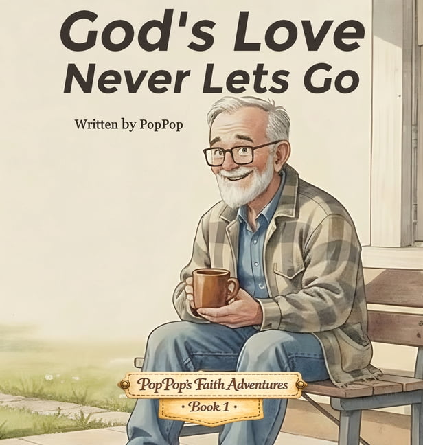 Poppop's Faith Adventures God's Love Never Lets Go: A Story about God's Love and Being Safe in His Hands, Book 1, (Hardcover)