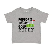Poppop's Future Golf Buddy Toddler T-Shirt 2T Athletic Heather