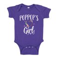 thumbnail image 1 of Poppop's Girl Baby Bodysuit One Piece 24 mo Purple, 1 of 3