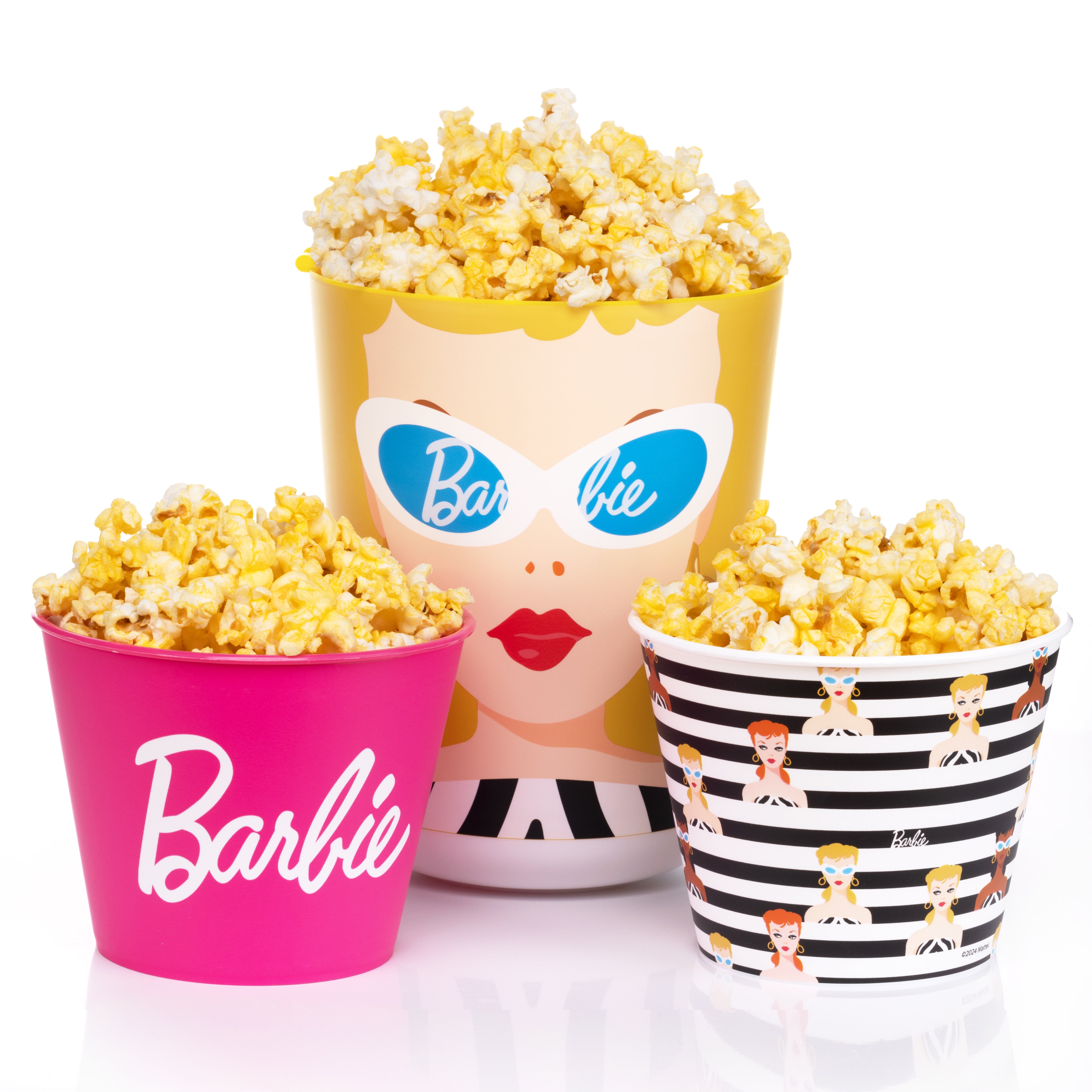 Poppowls: Barbie Poppowls At-Home Movie Theater Microwave Popcorn Kit