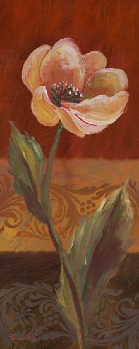 Poppy Canvas Art - Tom Wood (8 x 20)
