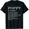thumbnail image 1 of Poppy Definition Grandpa Father's Day Gifts - Men T-Shirt, 1 of 3
