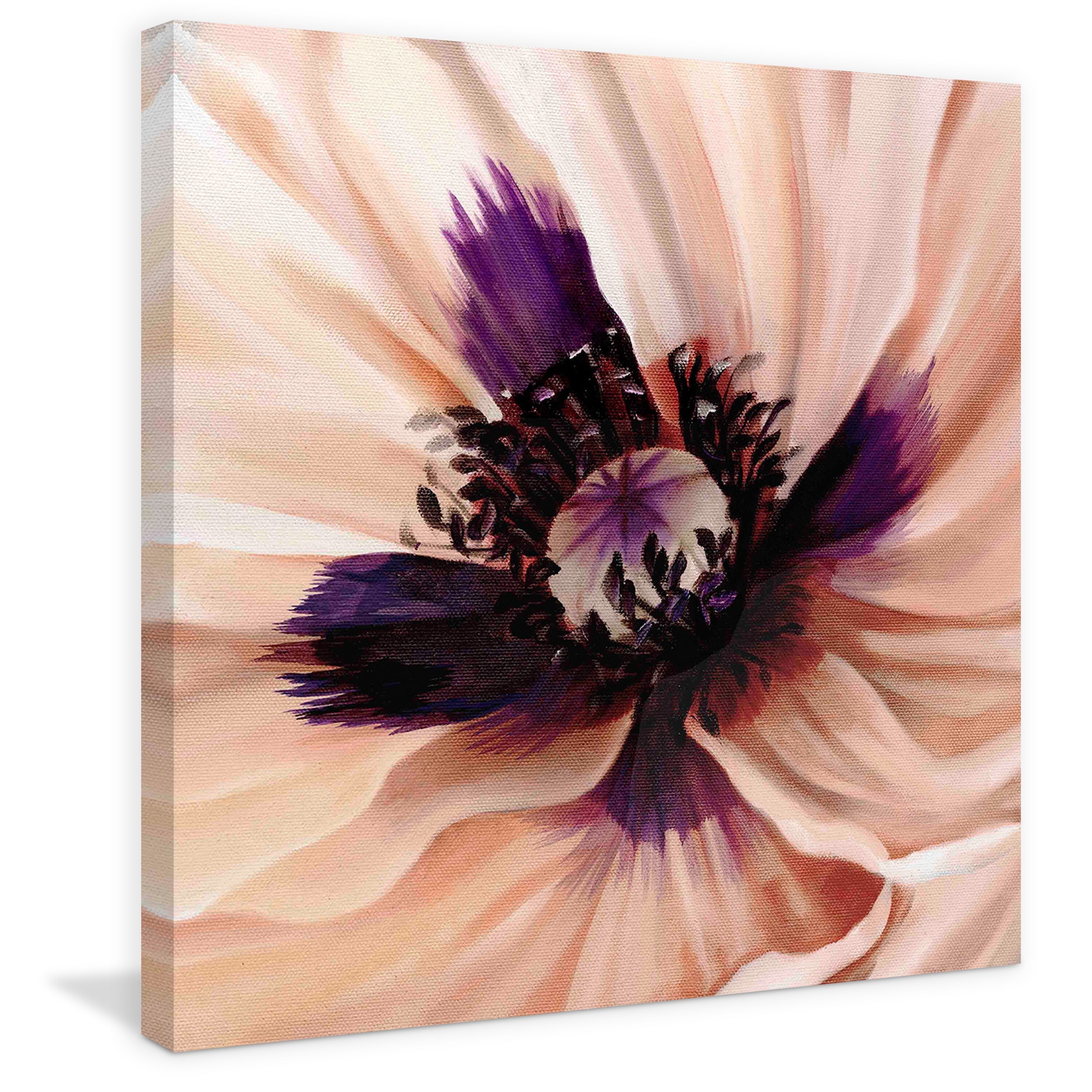 "Poppy Dreams II" Painting Print on Wrapped Canvas