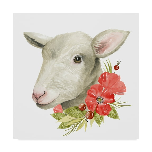 Poppy Farm III' Canvas Art by Grace Popp