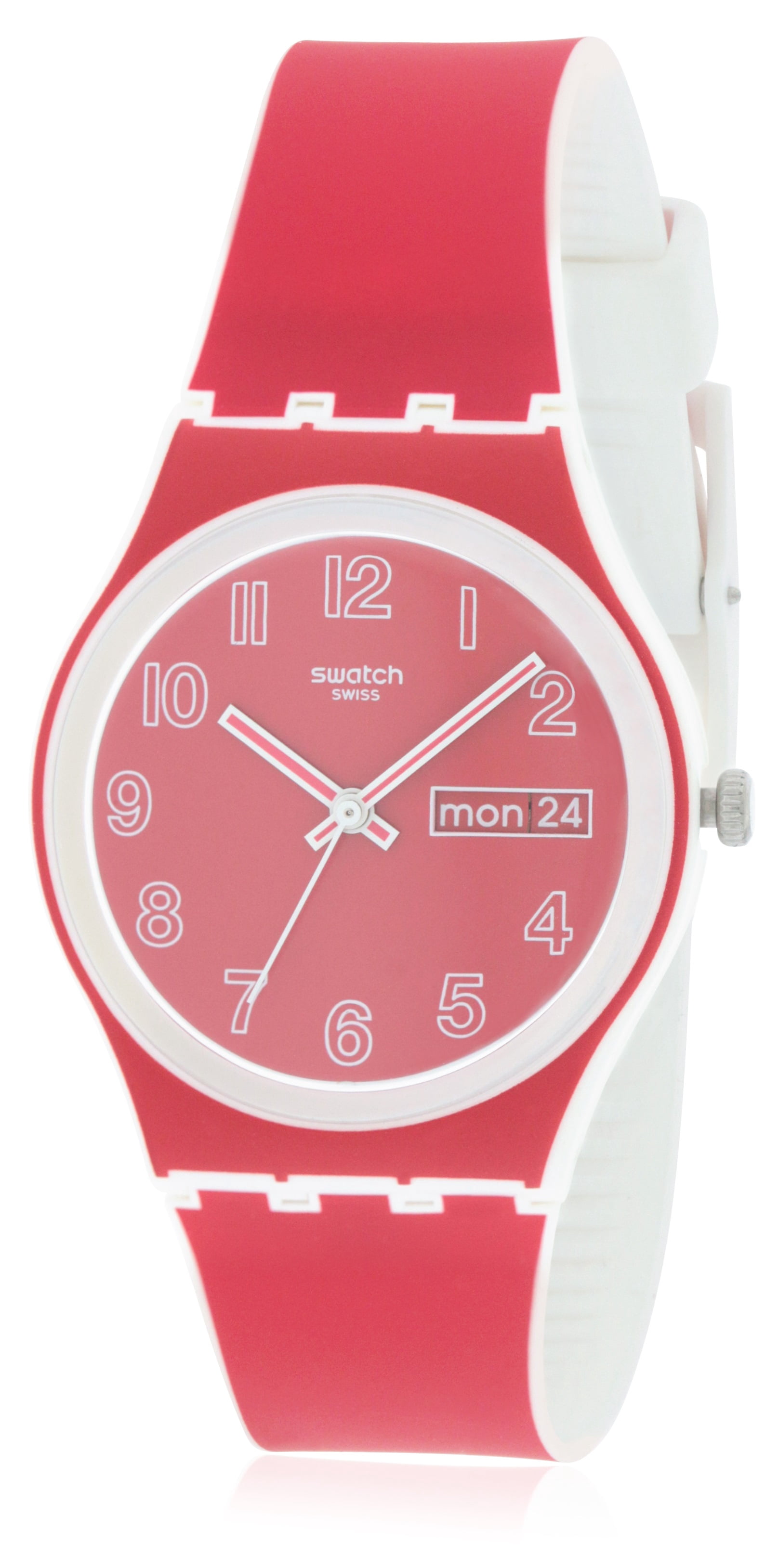 Swatch Watch - GW705 - POPPY FIELD Vintage Swatch Poppy Field Watch GW705 With Matching and  main image 3