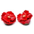 thumbnail image 1 of Poppy Flower  Salt & Pepper Shaker, 1 of 1