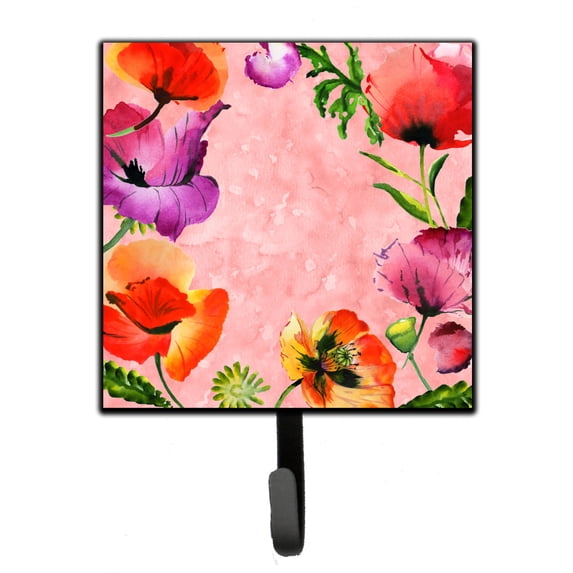 Poppy Flowers Leash or Key Holder
