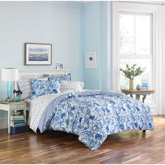 Poppy & Fritz Brooke Duvet Set, Full/Queen