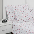 thumbnail image 1 of Poppy & Fritz Cherries Cotton Percale Twin Sheet Set, 1 of 8