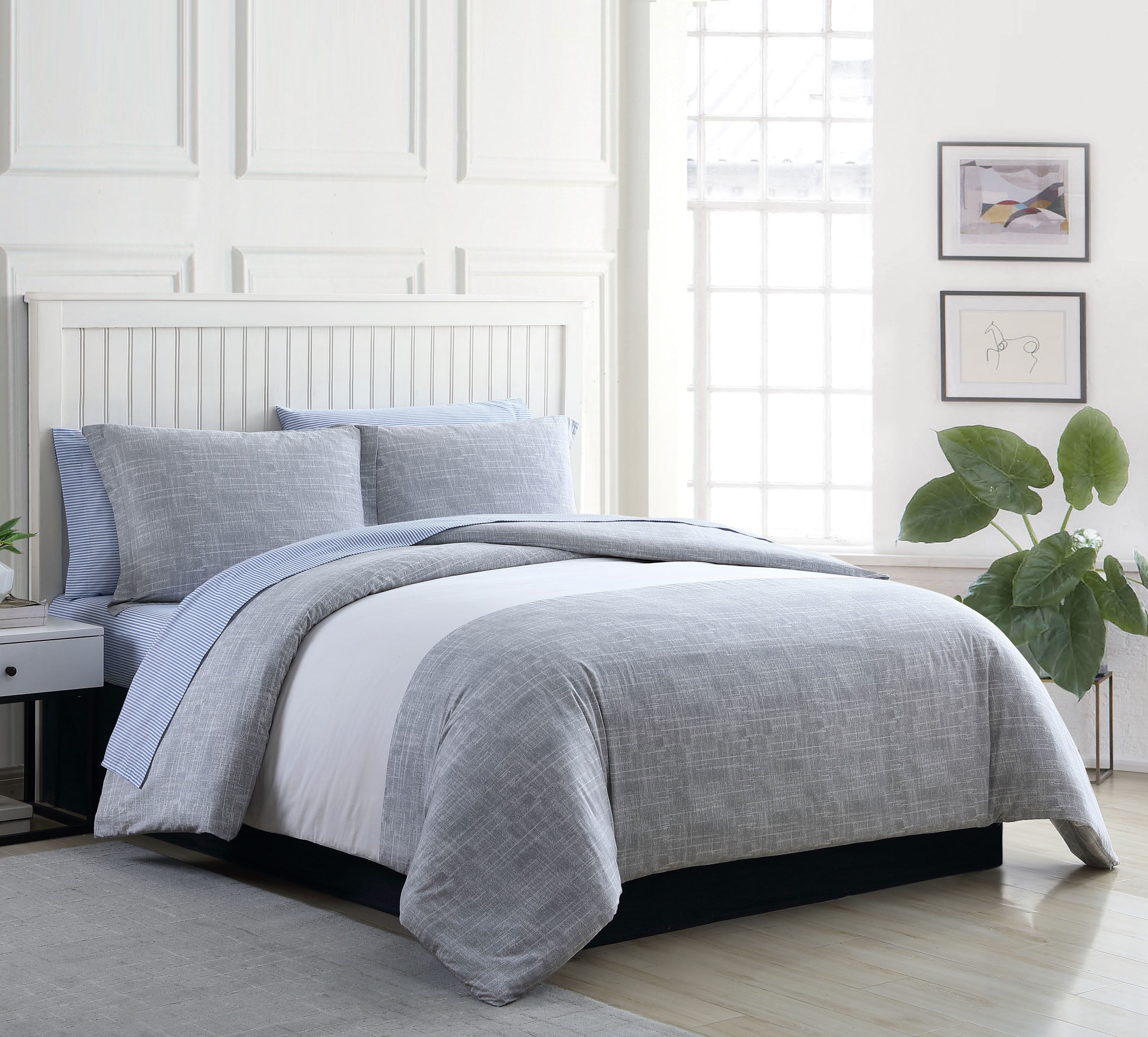 Grey twin comforter deals