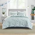 thumbnail image 1 of Poppy & Fritz Olivia Blue Twin Comforter Set, 1 of 12