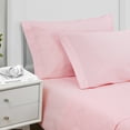 thumbnail image 1 of Poppy & Fritz Oxford Stripe Cotton Percale Queen Sheet Set, 1 of 8