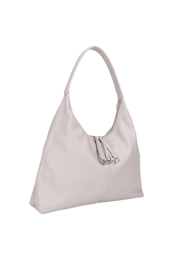 Kayla Oversized Hobo Bag (Stone)