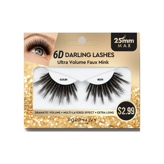 Poppy & Ivy 6D Darling Lashes 25mm Eyelashes || Neith