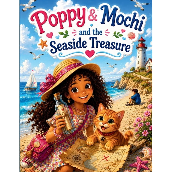 Poppy & Mochi Adventures (En Story Books Poppy & Mochi and The Seaside Treasure: A Heartwarming Children's Adventure About Friendship, Kindness, and Hidden Treas, Book 1, (Paperback)