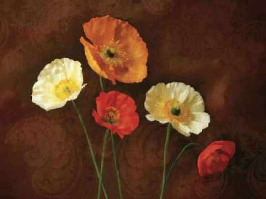 Poppy Perfection I Canvas Art - Janel Pahl (18 x 24)