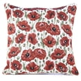 thumbnail image 1 of CCOV-POP | POPPY PILLOWCASE/CUSHION COVER | DECORATIVE DESIGN FASHION HOME PILLOW 18X18 INCH, 1 of 2