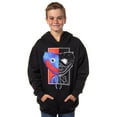 thumbnail image 1 of Poppy Playtime Boys' Huggy Split Face Jumpscare Pullover Hoodie, 1 of 7