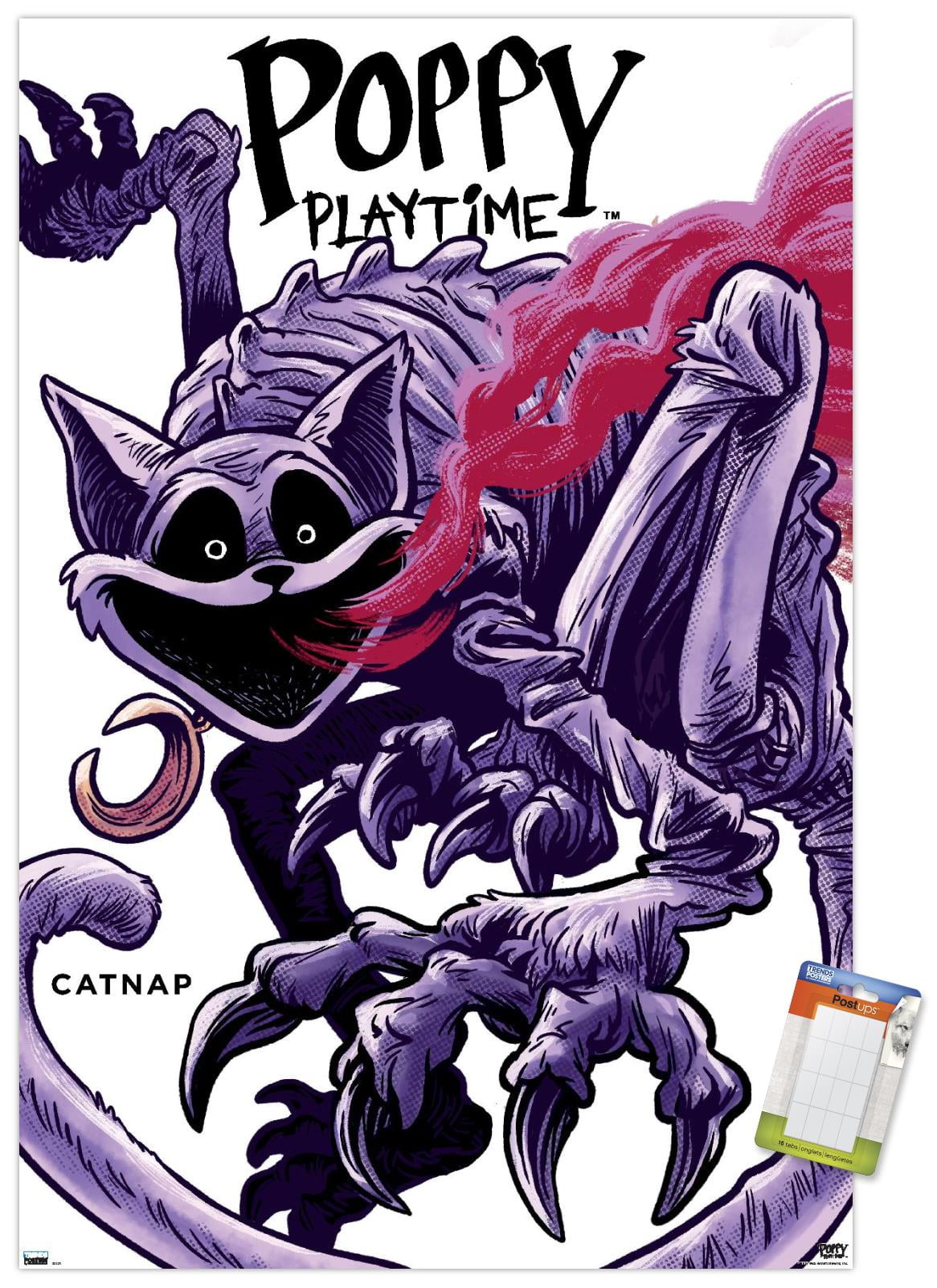 Poppy Playtime - CatNap Feature Series Wall Poster with Pushpins
