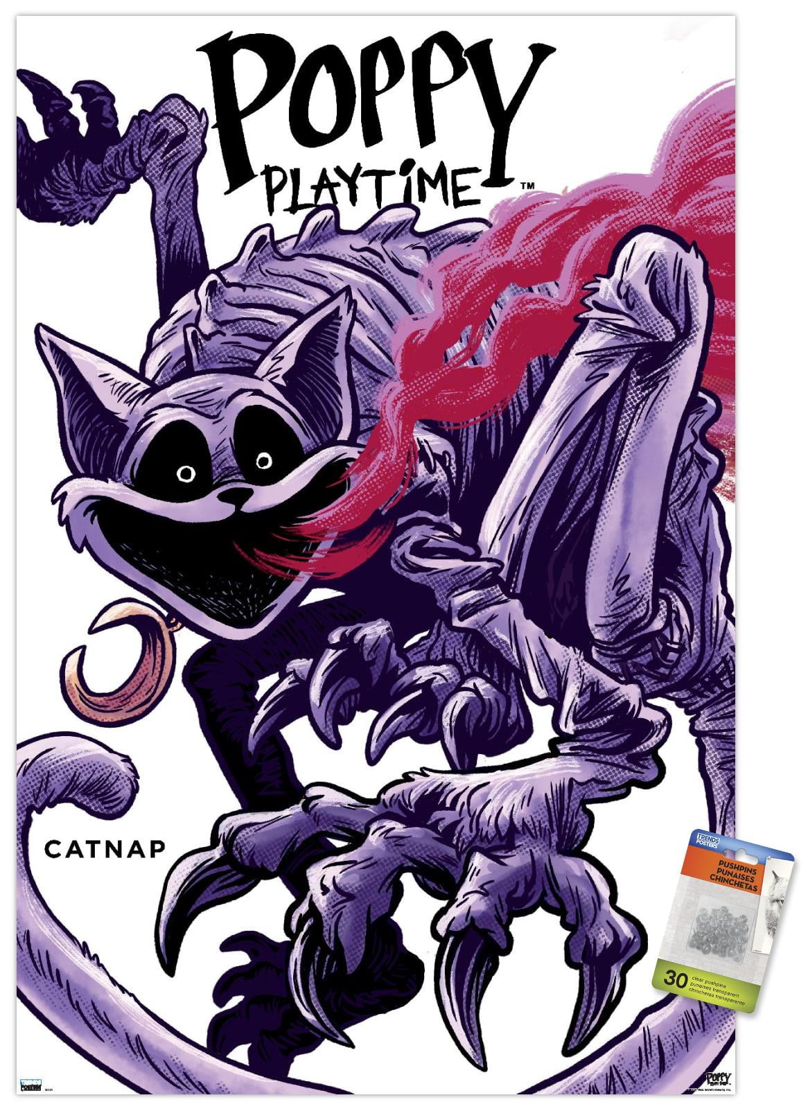 Poppy Playtime - CatNap Feature Series Wall Poster, 22.375