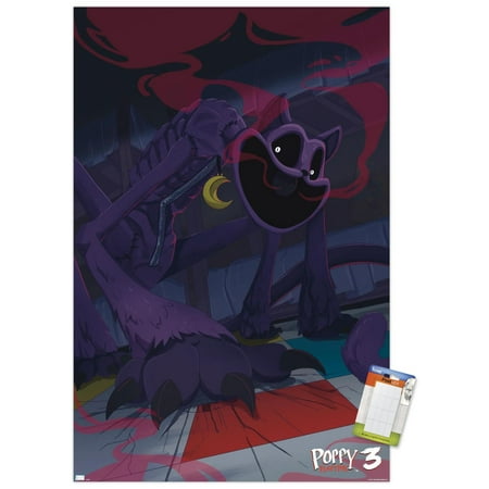 Poppy Playtime: Chapter 3 - CatNap Wall Poster, 14.725" x 22.375"