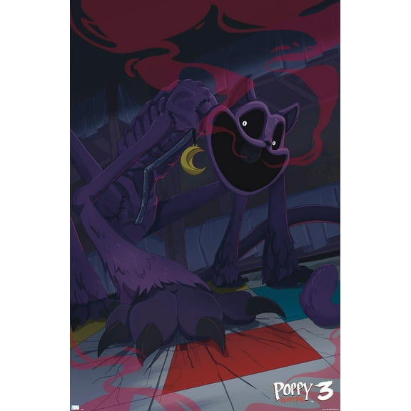 Poppy Playtime: Chapter 3 - CatNap Wall Poster, 22.375" x 34"