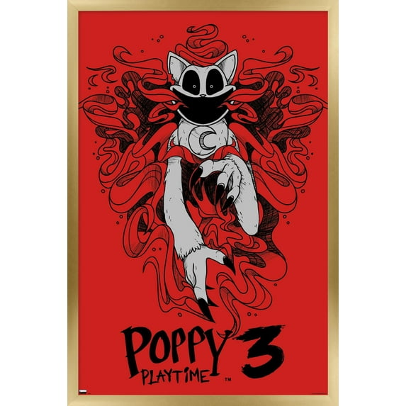 Poppy Playtime: Chapter 3 - Smoke Wall Poster, 14.725" x 22.375" Framed