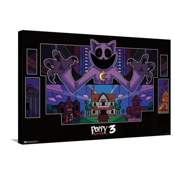 Poppy Playtime: Chapter 3 - Strings Canvas Wall Poster, 22.375" x 34"