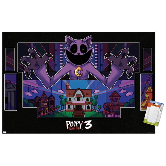 Poppy Playtime: Chapter 3 - Strings Wall Poster, 22.375" x 34"