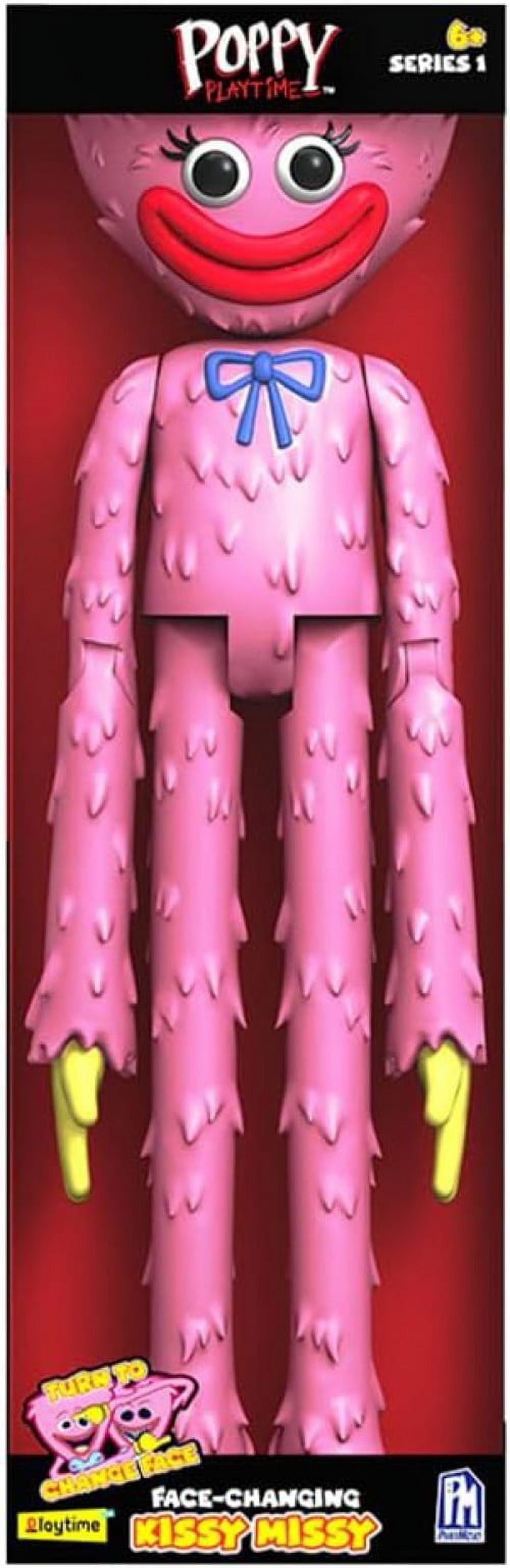 Poppy Playtime Face-Changing Kissy Missy Action Figure