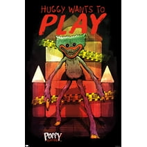 Poppy Playtime - Huggy Wants To Play Wall Poster, 22.375" x 34"