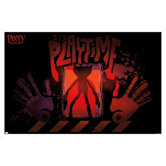 Poppy Playtime - It's Play Time Wall Poster, 22.375" x 34" Framed