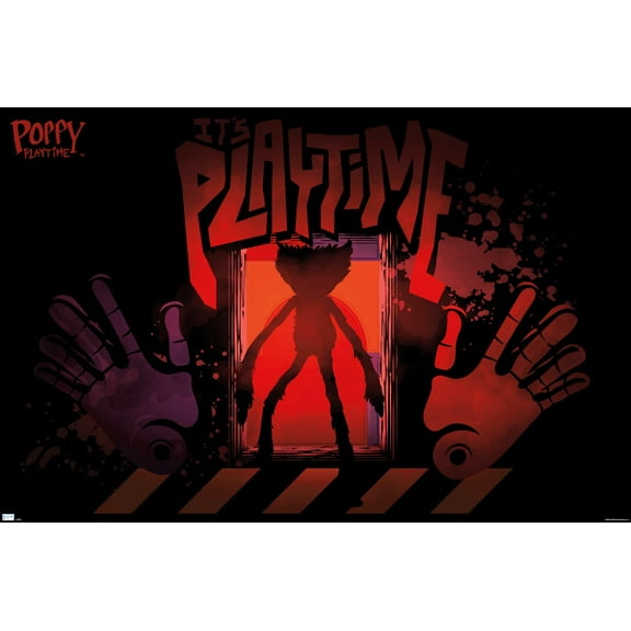 Poppy Playtime - It's Play Time Wall Poster, 22.375" x 34"