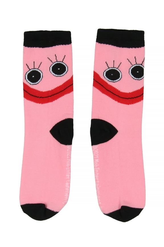 Poppy Playtime Kids Kissy Missy Character Design Crew Socks For Boys And Girls 1 Pair